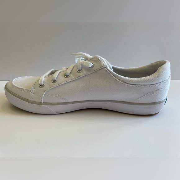 Keds White Canvas Lace Up Sneaker Women’s Size 9.5 Like New! - Picture 7 of 11